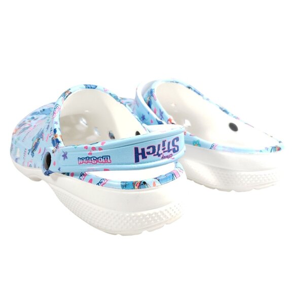 Stitch Lilo & Stitch Blue Clogs Mens Size 15 Sandals - Picture 4 of 8